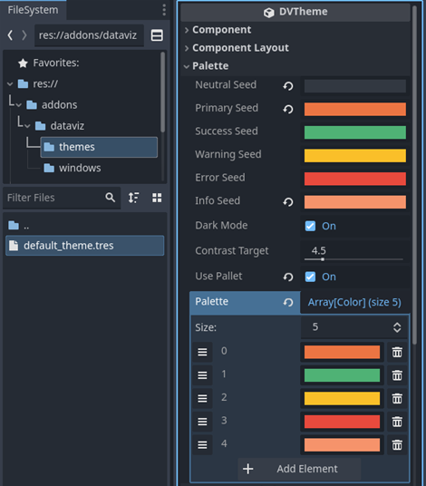 Customize the default theme
