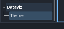 Set the active theme